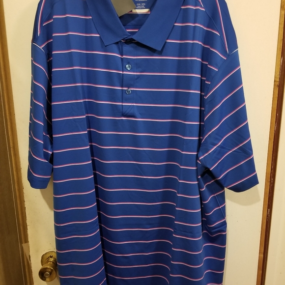 Cutter & Buck Friday Harbor Stripe Polo 3XB - Picture 6 of 7